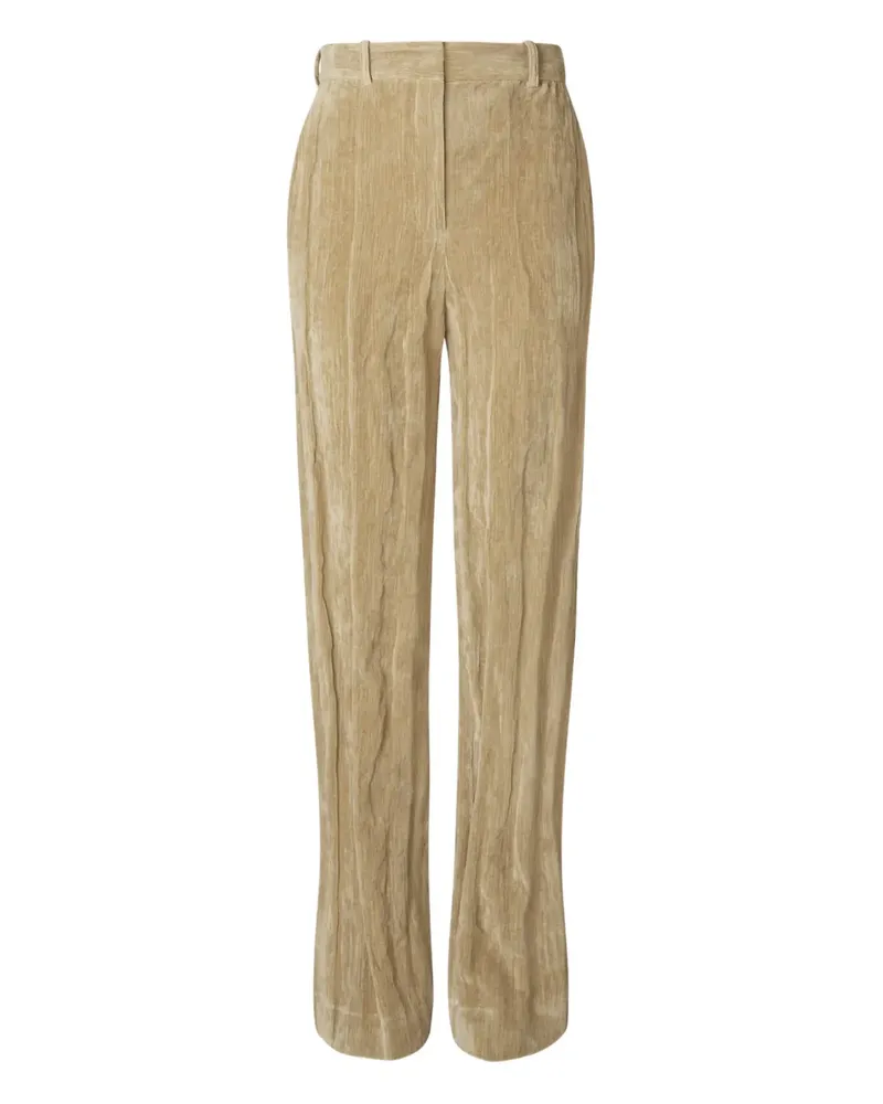 Tory Burch velvet trousers - Nude Nude
