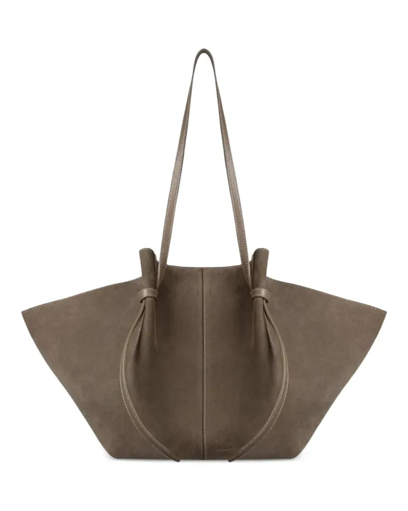 YUZEFI Große Mochi Handtasche - Braun Braun