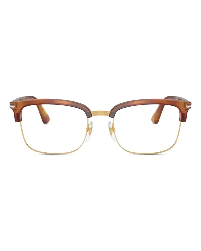 Persol Eckige Lina Brille - Braun Braun