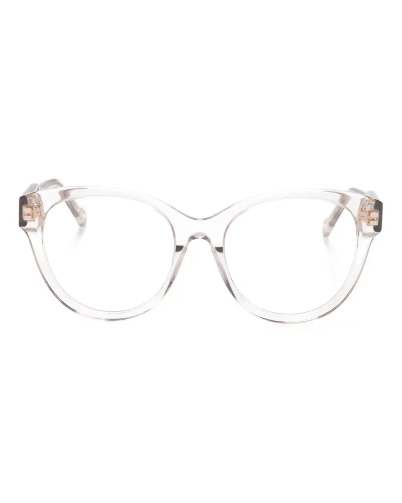Chloé Brille mit transparentem Gestell - Rosa Rosa