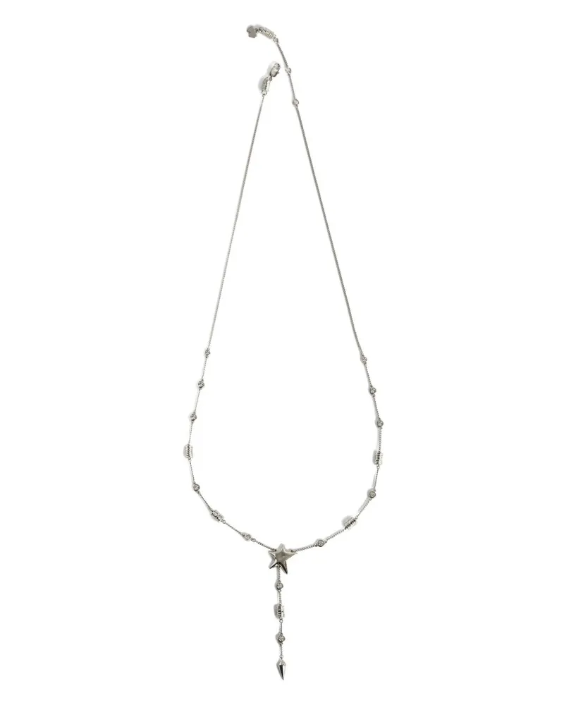 Zadig & Voltaire Lange Rock Star Halskette - Silber Silber