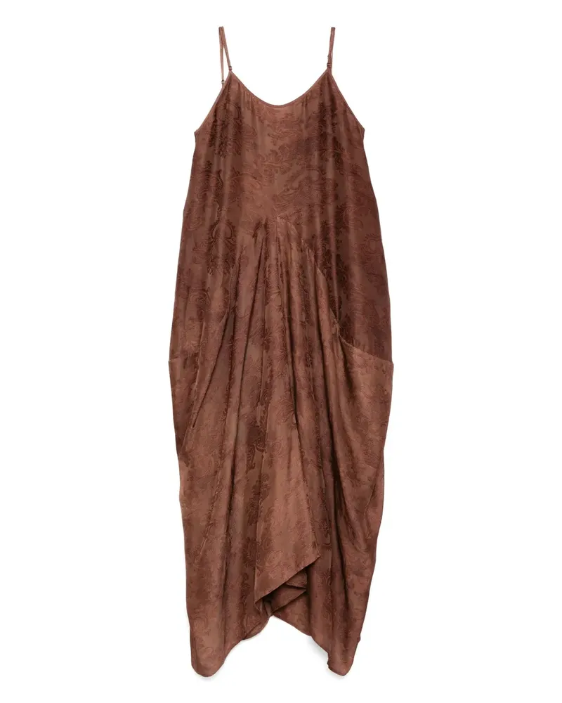 Uma Wang Ärmelloses Kleid - Rot Rot