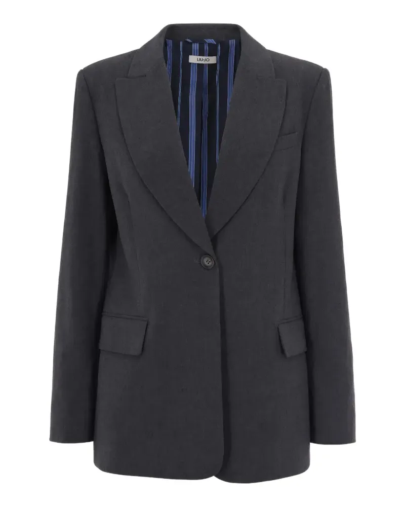 Liu Jo flannel blazer - Grau Grau