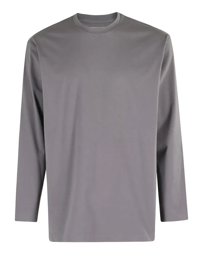 Y-3 Sweatshirt mit Logo - Grau Grau
