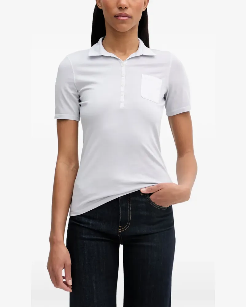 Marc O'Polo patch-pocket short-sleeve polo shirt - Blau Blau