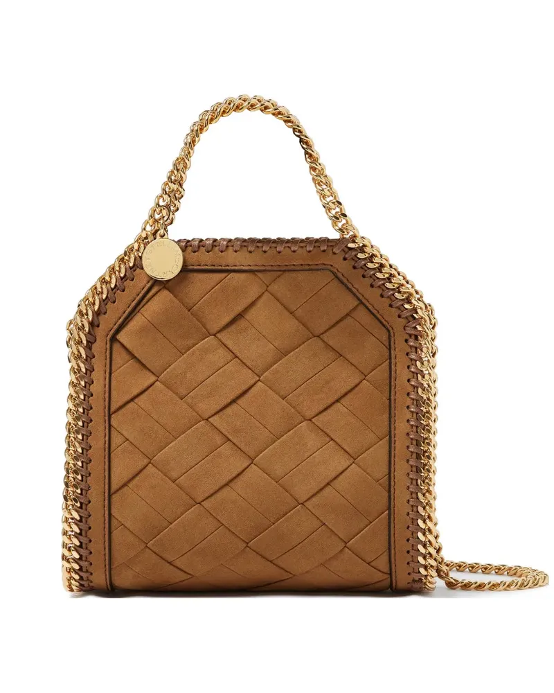 Stella McCartney mini Falabella chain-strap shoulder bag - Braun Braun