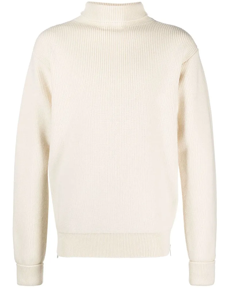 Jil Sander Pullover mit Rollkragen - Weiß Weiß