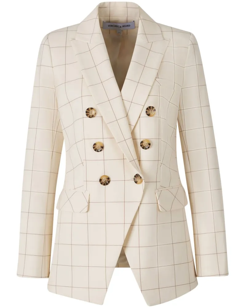 Veronica Beard Doppelreihiger Blazer - Nude Nude