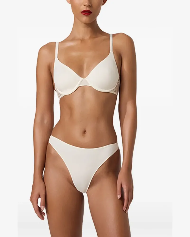 Wolford Contouring-BH mit Spitzenbesatz - Nude Nude