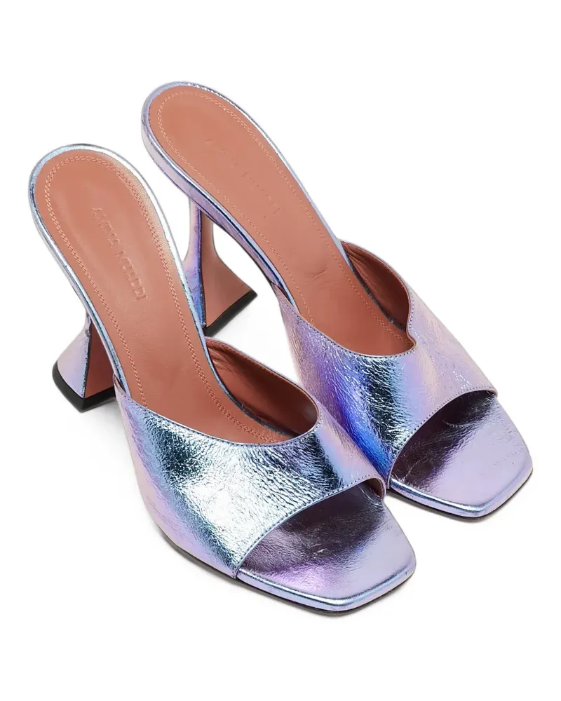 Amina Muaddi Lupita Sandalen - Violett Violett