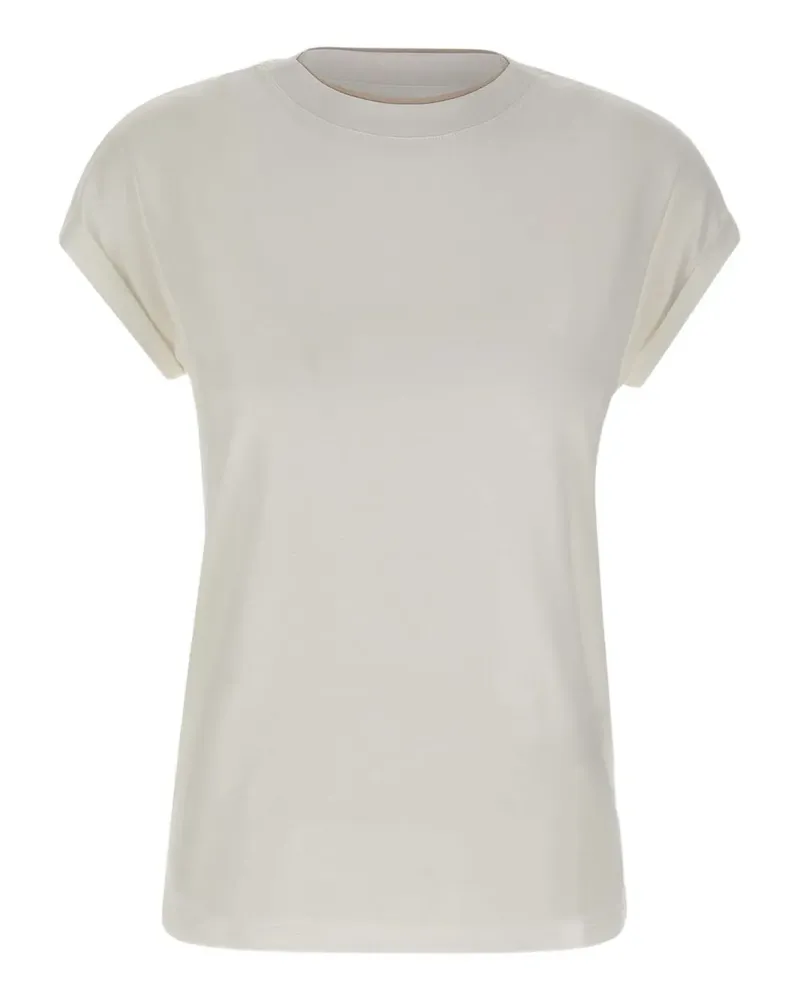Eleventy T-Shirt mit Umschlag - Grau Grau