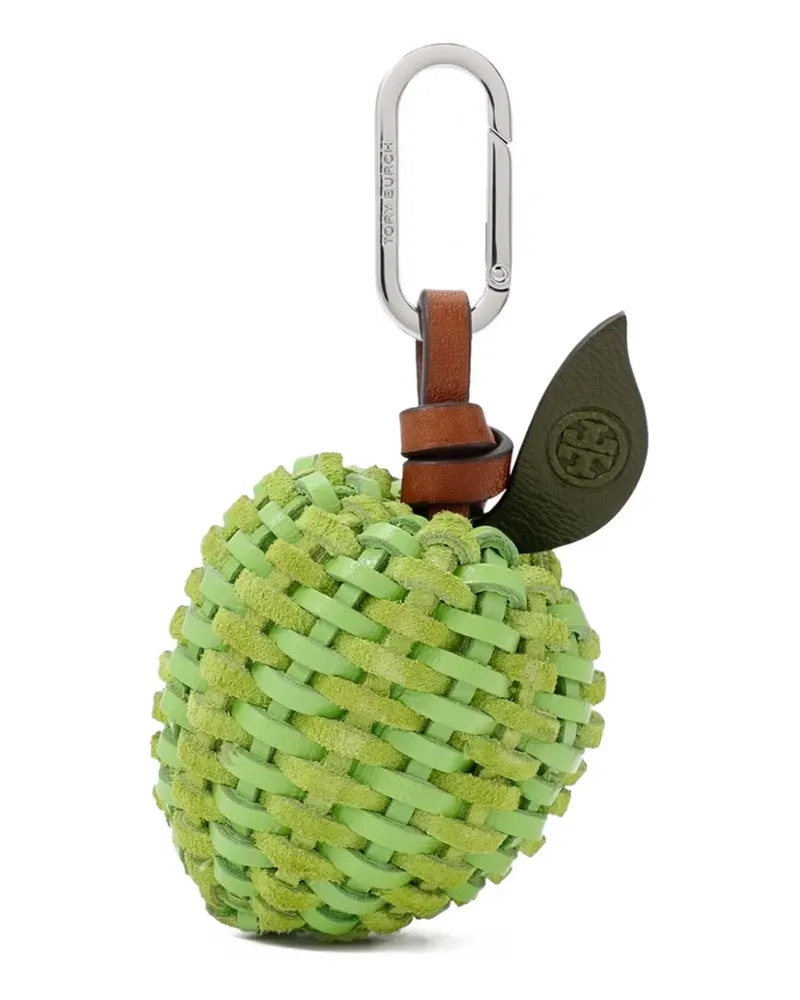 Tory Burch Gewebter Lime Schlüsselanhänger - Grün Grün