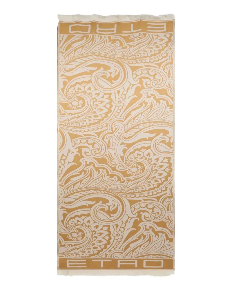 Etro Schal mit Fransen - Nude Nude