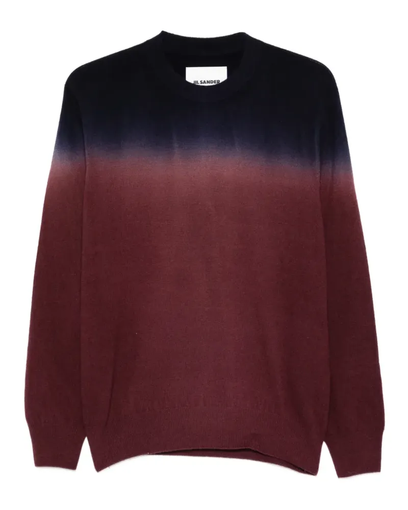 Jil Sander Pullover mit Ombré-Effekt - Rot Rot