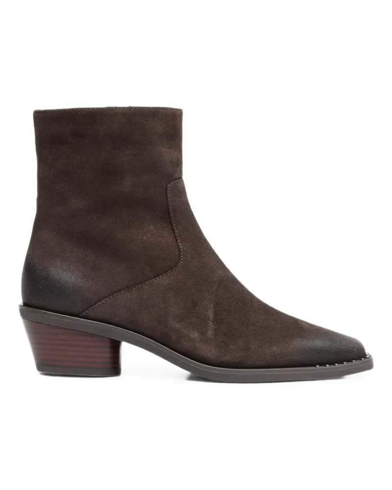 ash Hasley Stiefeletten mit Nieten - Braun Braun