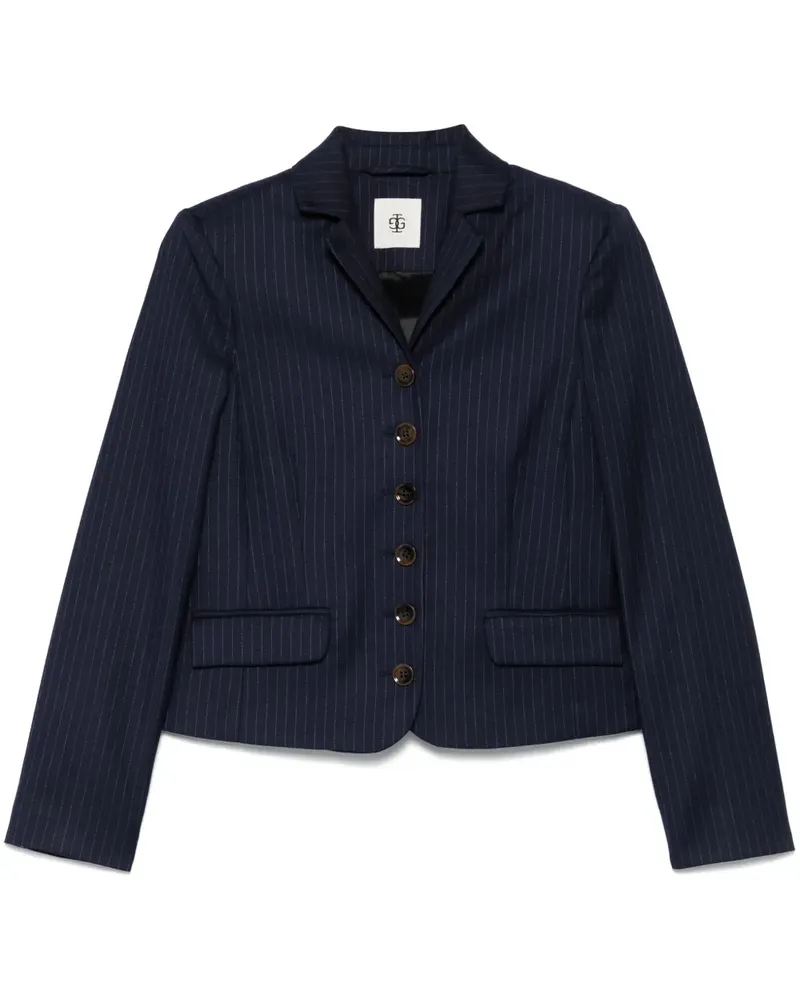 The Garment Sakko mit Nadelstreifen - Blau Blau