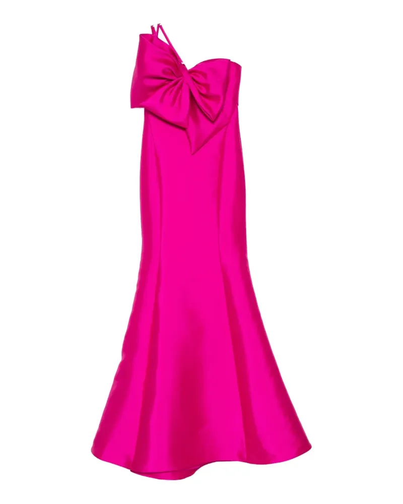 Amsale Asymmetrisches Maxikleid - Rosa Rosa