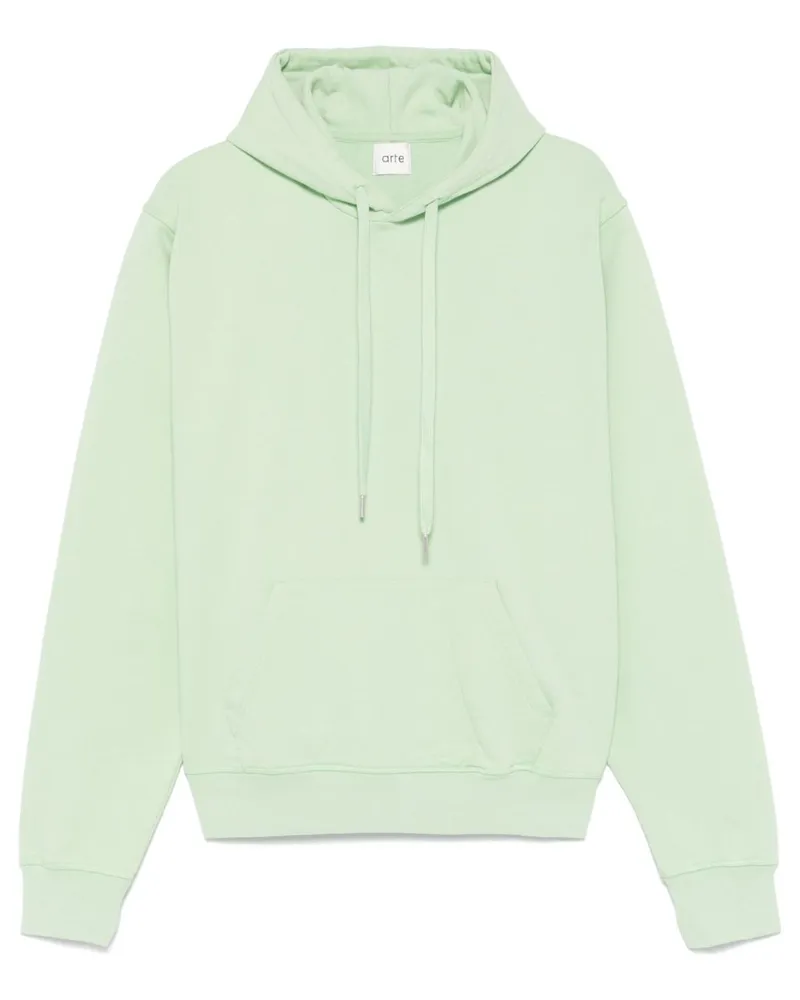 Arte Antwerp Hank Back Runner Hoodie - Grün Grün