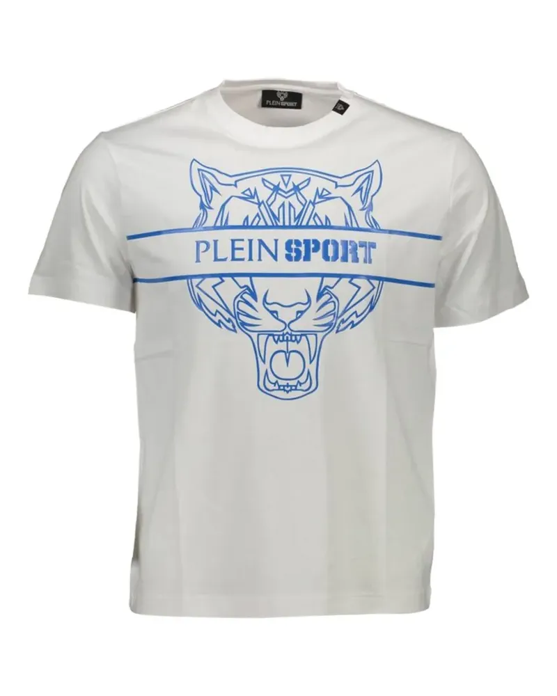 Philipp Plein T-Shirt mit Tiger-Print - Weiß Weiß