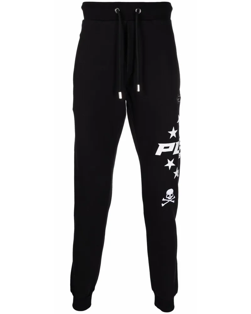 Philipp Plein Jogginghose mit Kordelzug - Schwarz Schwarz