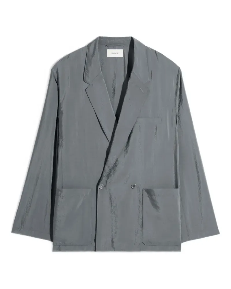 Christophe Lemaire Doppelreihiger Blazer - Grau Grau