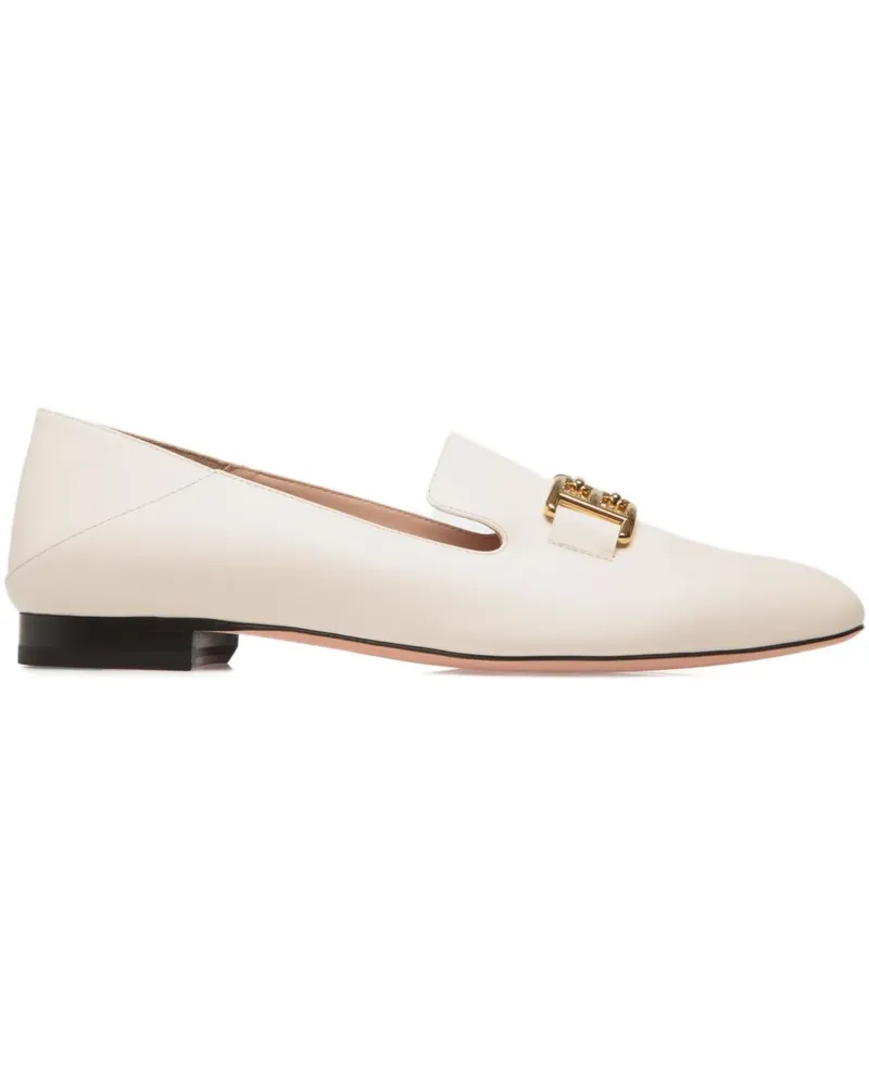 Bally B-Chain Loafer - Weiß Weiß