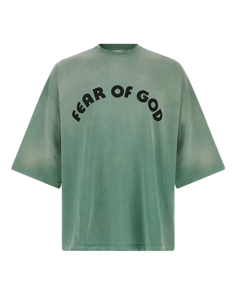 Fear of God 26 graphic-print cotton t-shirt - Grün Grün