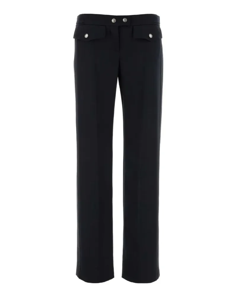 Alexander McQueen button trousers - Blau Blau