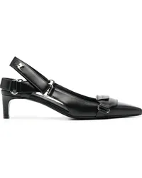 Courrèges Racer Pumps Schwarz