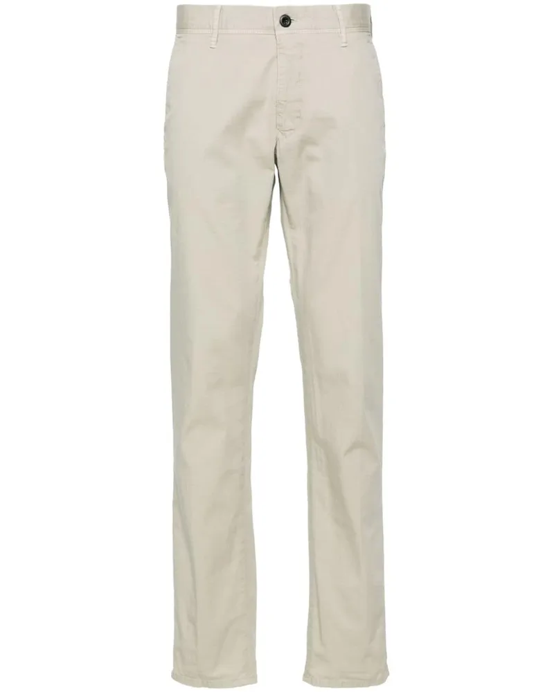 Incotex Halbhohe Tapered-Hose - Grün Grün