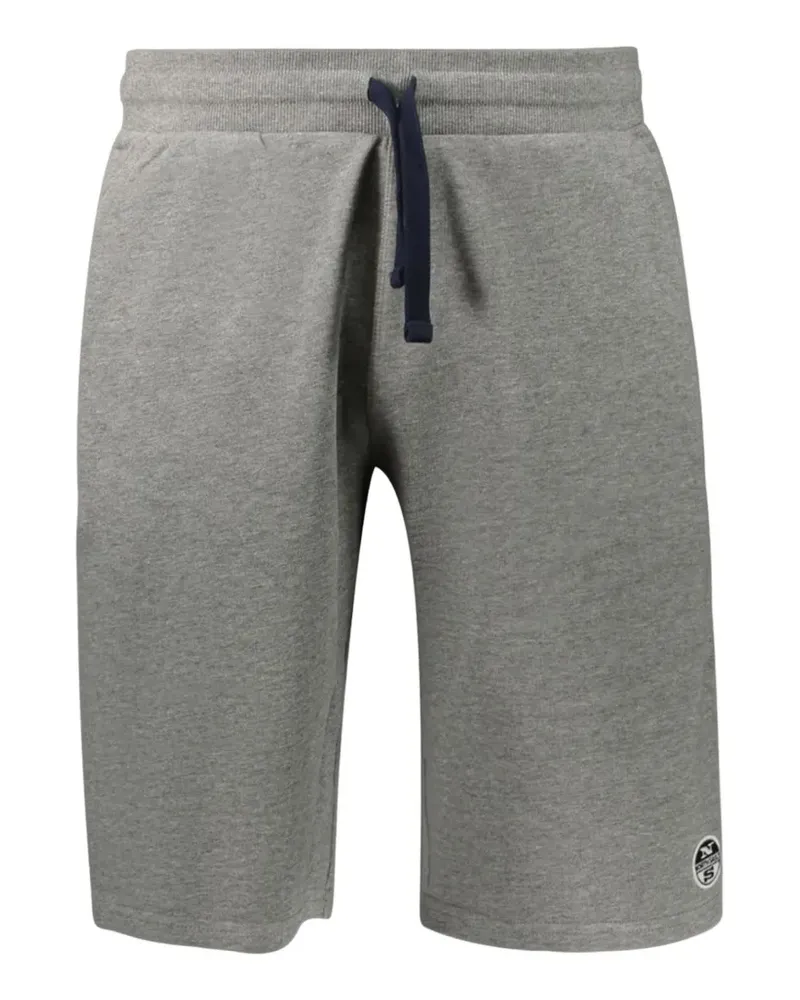 North Sails drawstring jersey shorts - Grau Grau