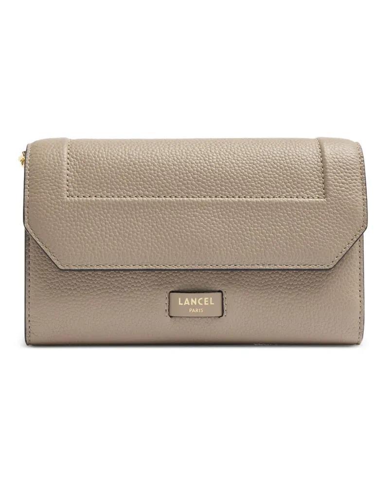 Lancel Ninon chain wallet - Nude Nude