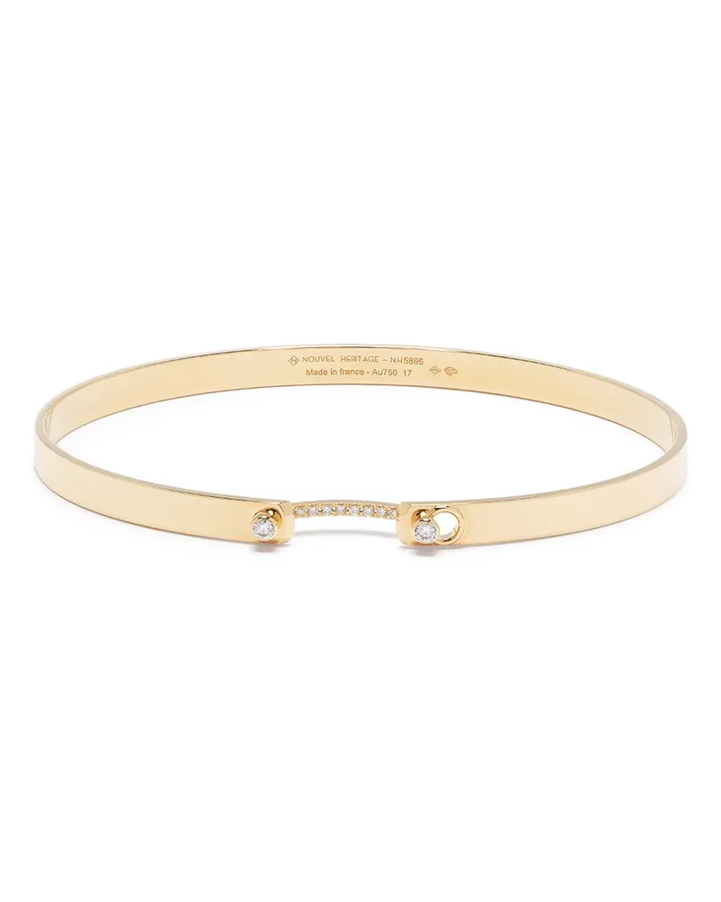 Nouvel Heritage 18kt Gelbgoldarmreif mit Diamanten Gold