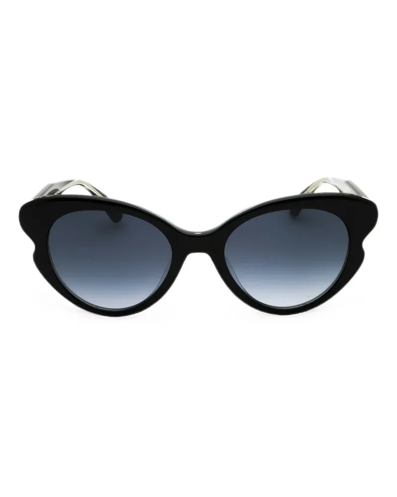 Kate Spade Elina Cat-Eye-Sonnenbrille - Schwarz Schwarz