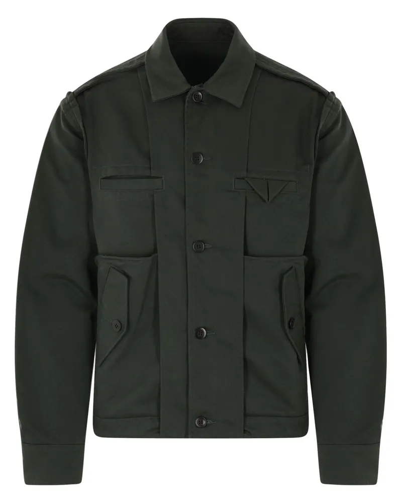 Undercover Bomberjacke im Inside-Out-Look - Grün Grün