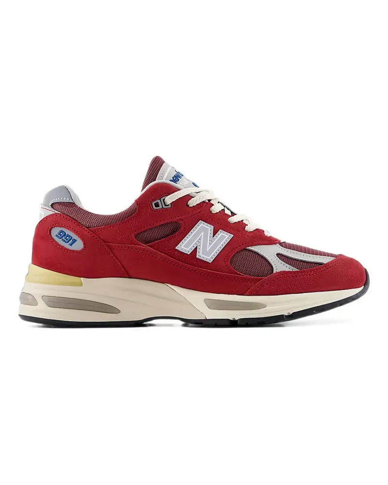 New Balance 991v2 MiUK Karanda Red - Rot Rot