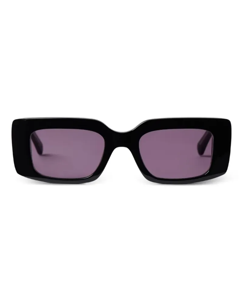 Sandro Sonnenbrille mit eckigem Gestell - Schwarz Schwarz