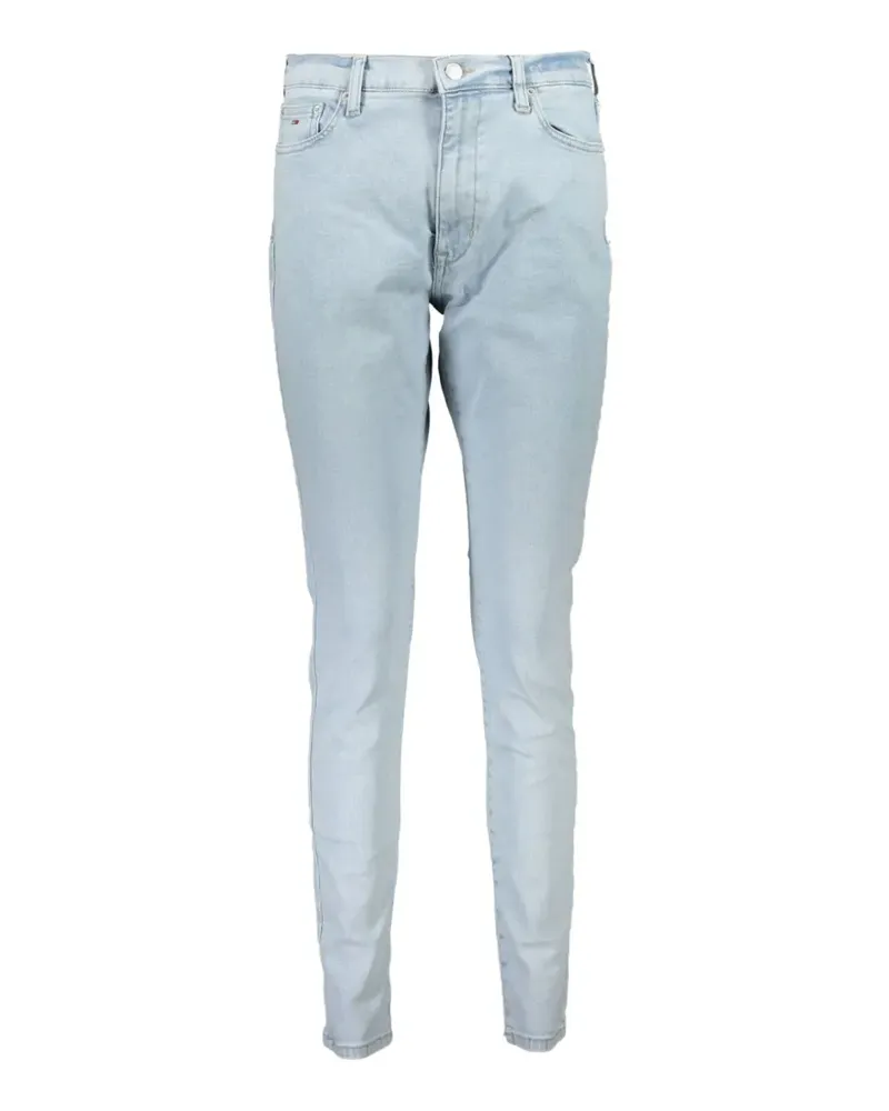 Tommy Hilfiger logo-patch jeans - Blau Blau