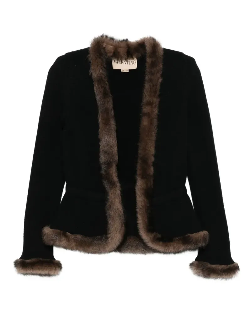 Valentino Garavani V-neck jacket - Schwarz Schwarz
