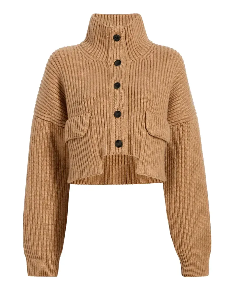 KHAITE Eita Cardigan - Braun Braun