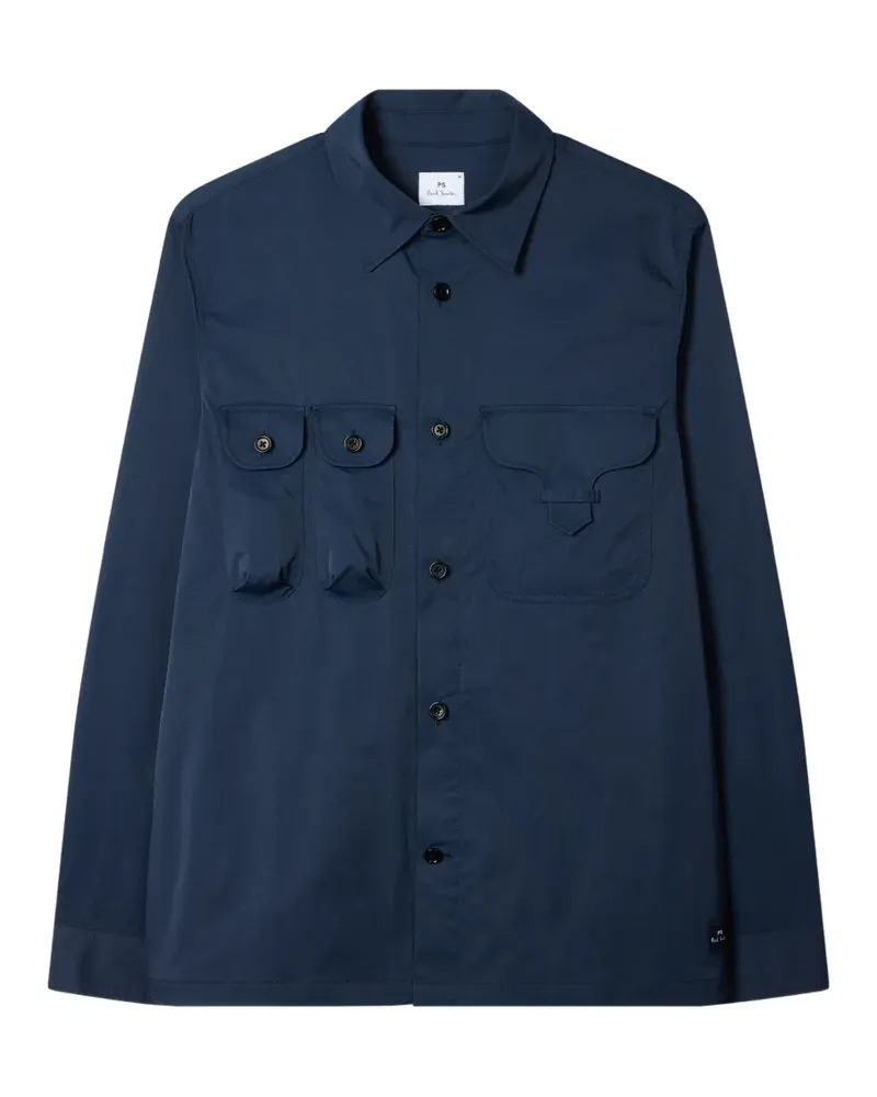 Paul Smith Hemd mit Brusttasche - Blau Blau