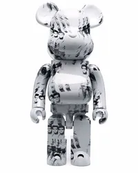 Medicom Toy x Andy Warhol Elvis BE@RBRICK Figur Grau