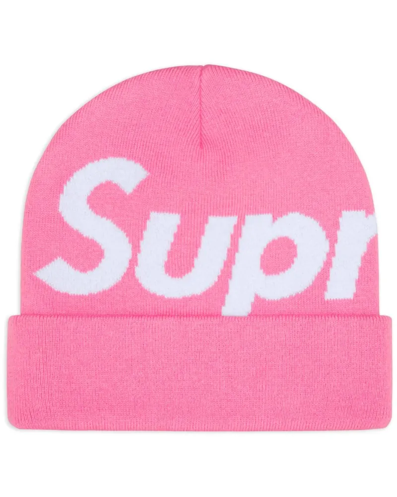 Supreme Being Beanie mit Logo - Rosa Rosa