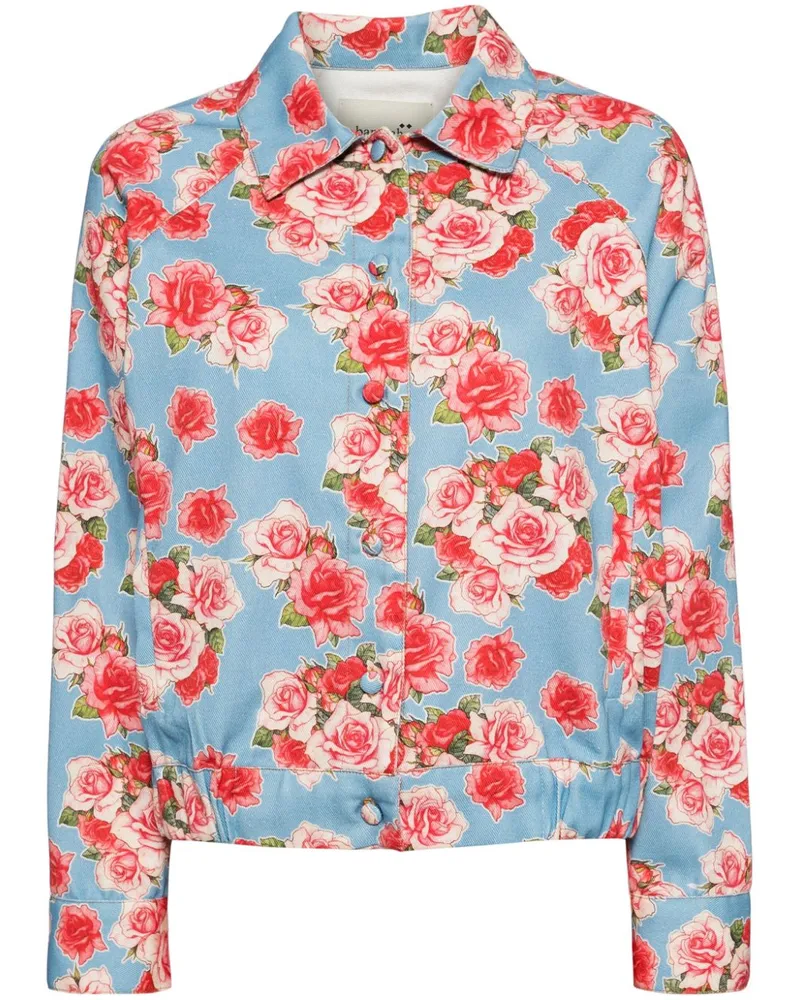 Bambah Rose Jeansjacke - Blau Blau