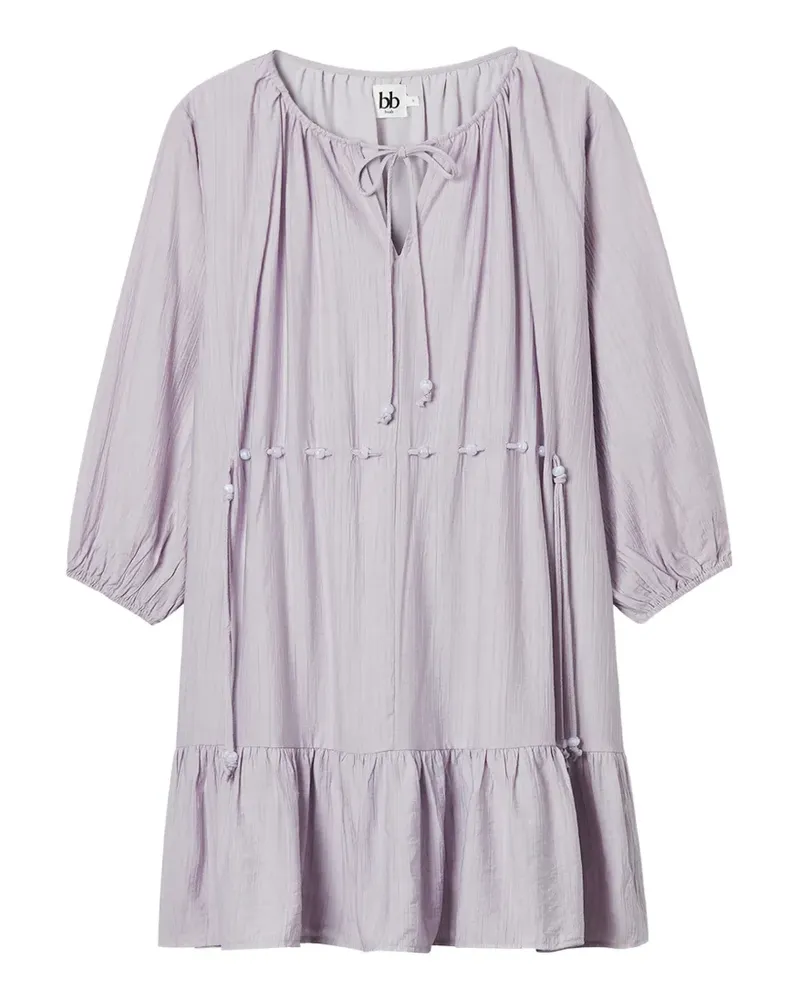 b+ab Gestuftes Kleid - Violett Violett