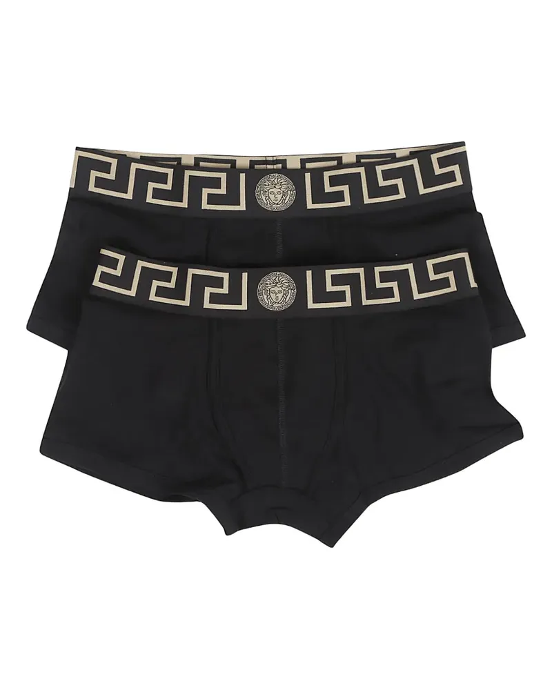 Versace Medusa motif briefs set of 2 - Schwarz Schwarz