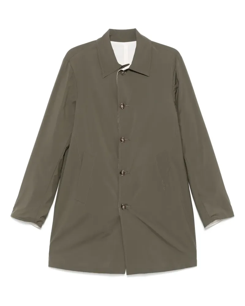 BARBA Einreihiger Parka - Grün Grün