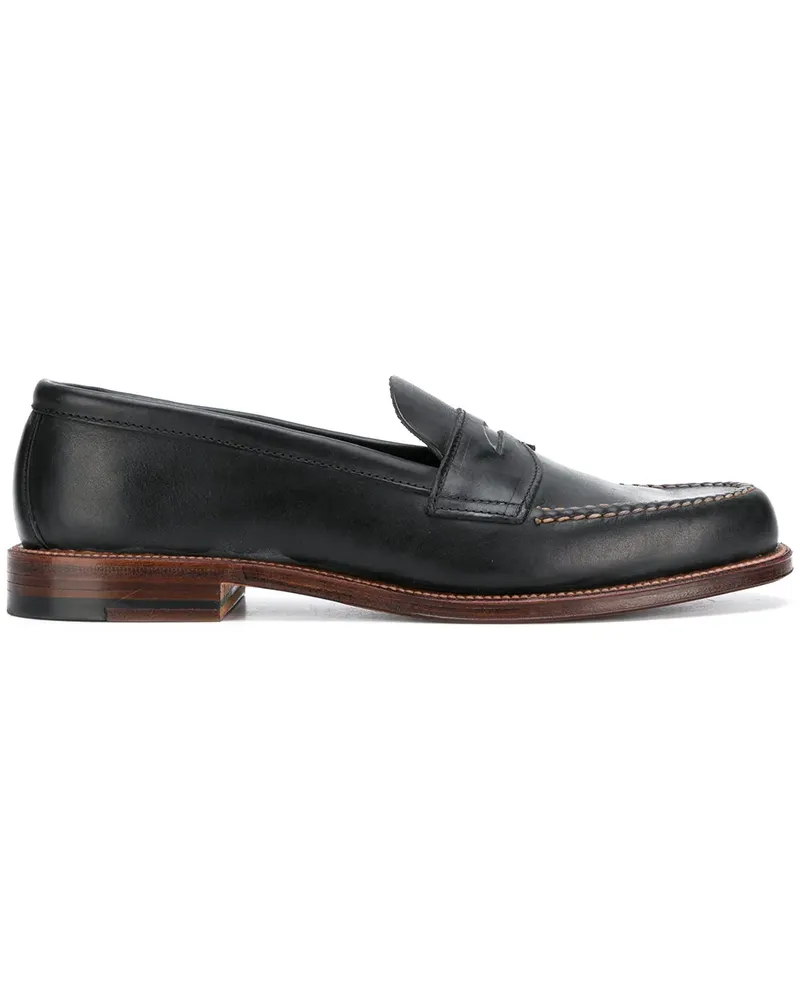 Alden Klassische Loafer - Schwarz Schwarz