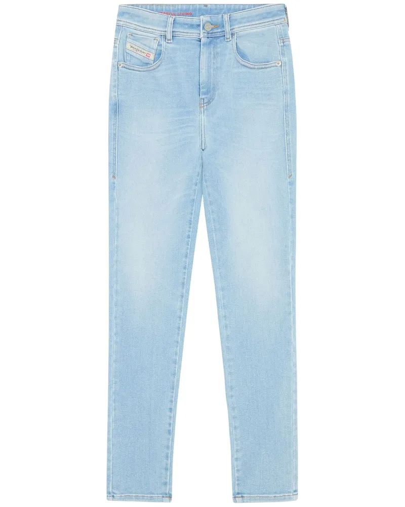 Diesel Slandy Skinny-Jeans - Blau Blau