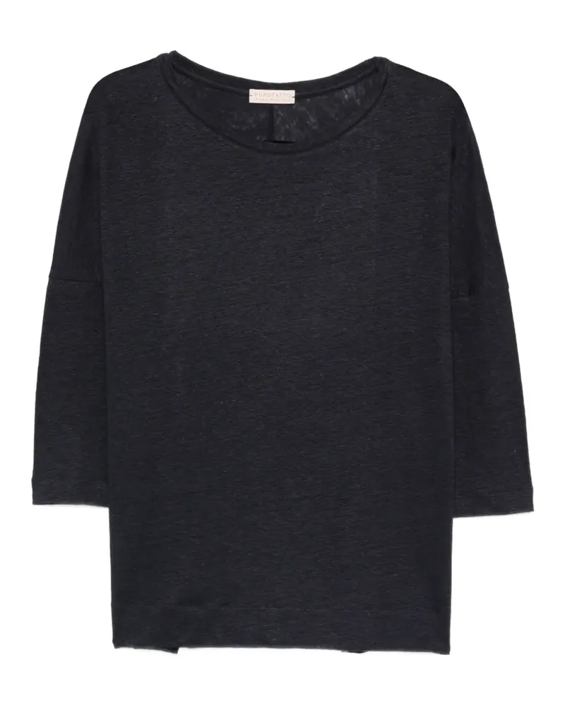 Purotatto round-neck T-shirt - Blau Blau